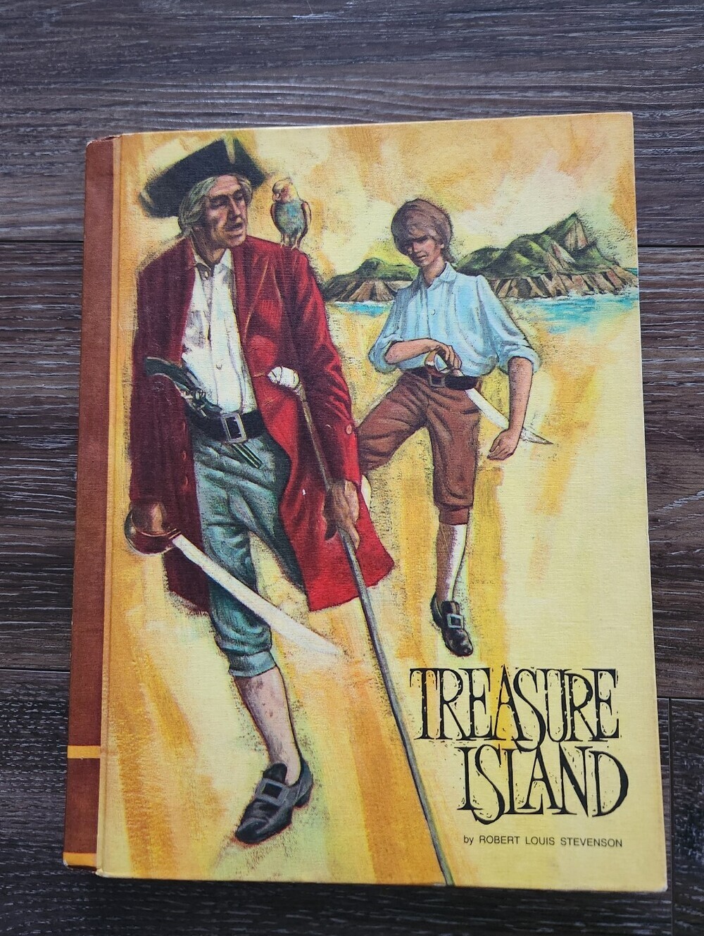 🏴‍☠️ Vintage 1968 Treasure Island Hardcover Educator Classic Library Advebture